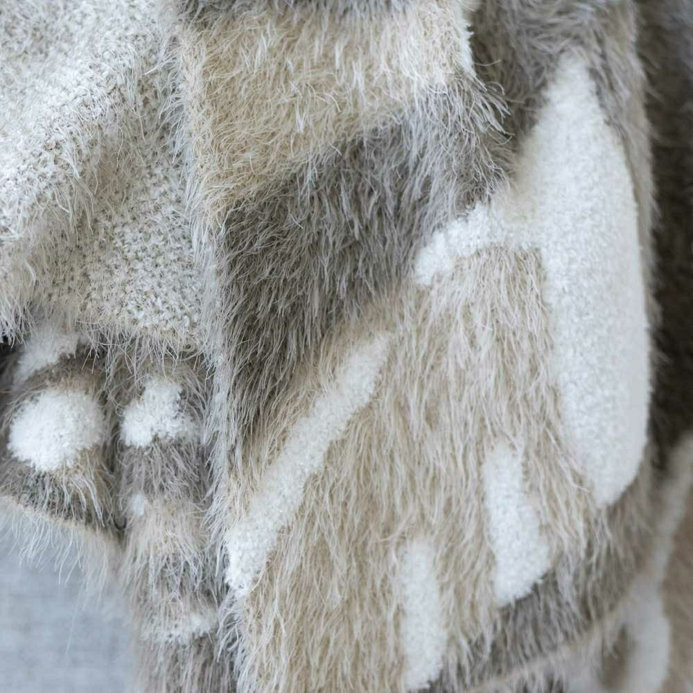 Dream Jumper Maybach Knit Blanket, Pluto, 48” x 72” | Plow & Hearth