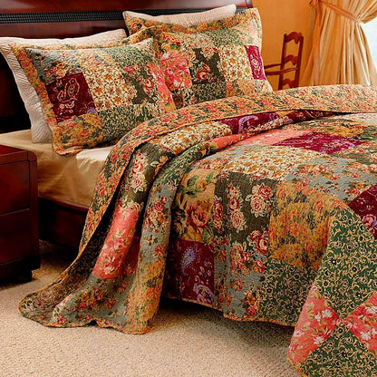 Paisley Patchwork Bedspread | Plow & Hearth