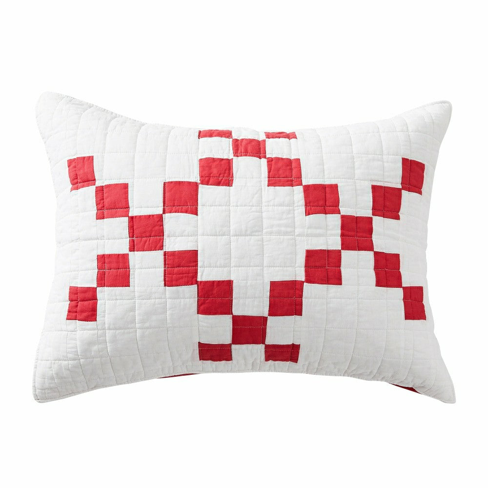Irish Chain Patchwork Cotton Quilt Set | Plow & Hearth