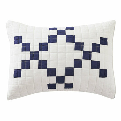 Irish Chain Patchwork Cotton Quilt Set | Plow & Hearth