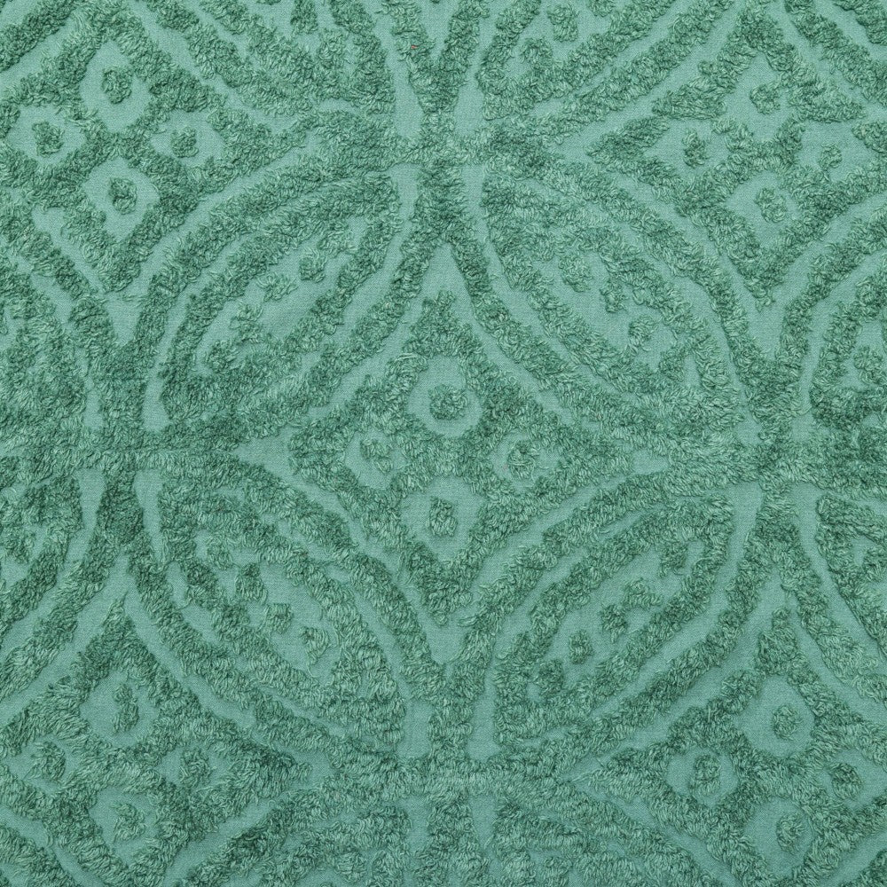 Twin Wedding Ring Tufted Chenille Bedspread | Plow & Hearth