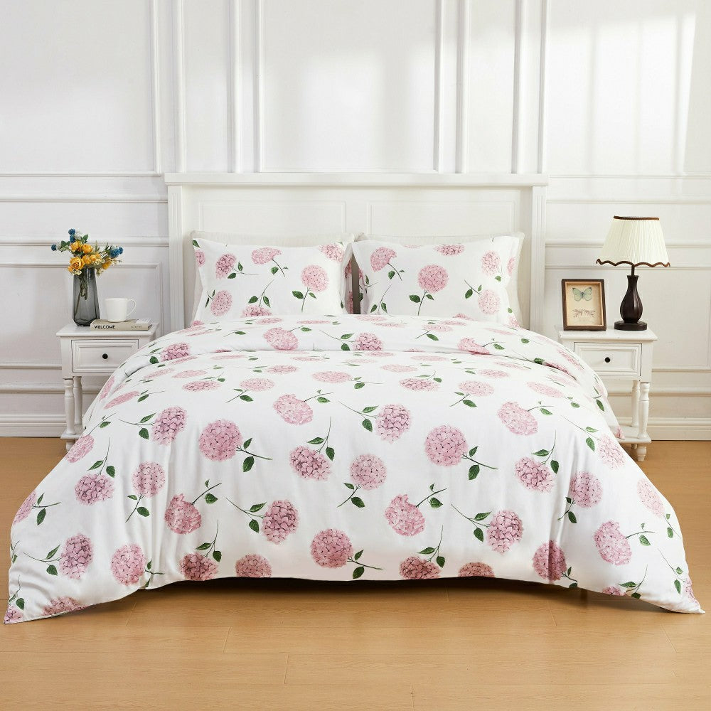 Hydrangea Printed Duvet Set | Plow & Hearth