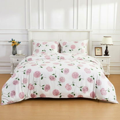 Hydrangea Printed Duvet Set | Plow & Hearth