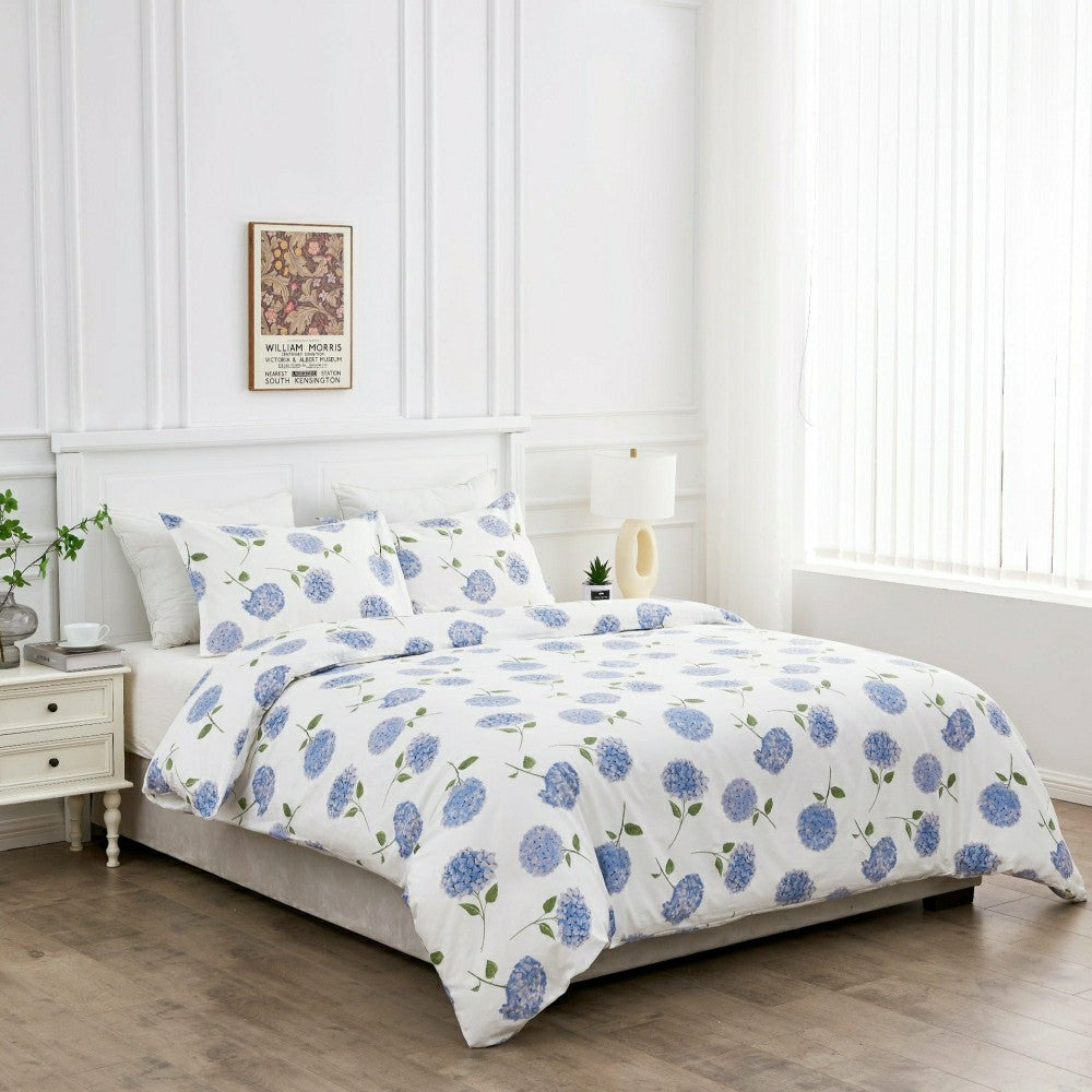 Hydrangea Printed Duvet Set | Plow & Hearth