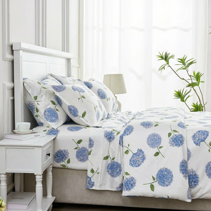 Hydrangea Printed Duvet Set | Plow & Hearth
