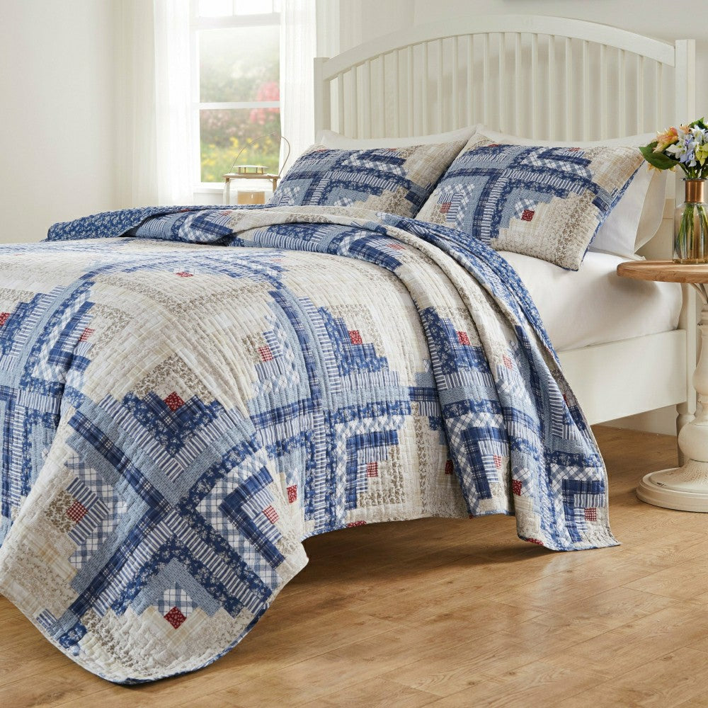 Cottage Cabin Reversible Bedding | Plow & Hearth