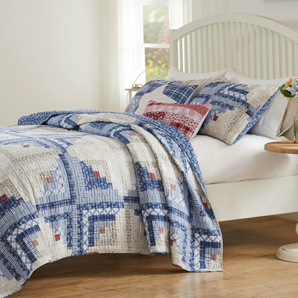 Cottage Cabin Reversible Bedding | Plow & Hearth