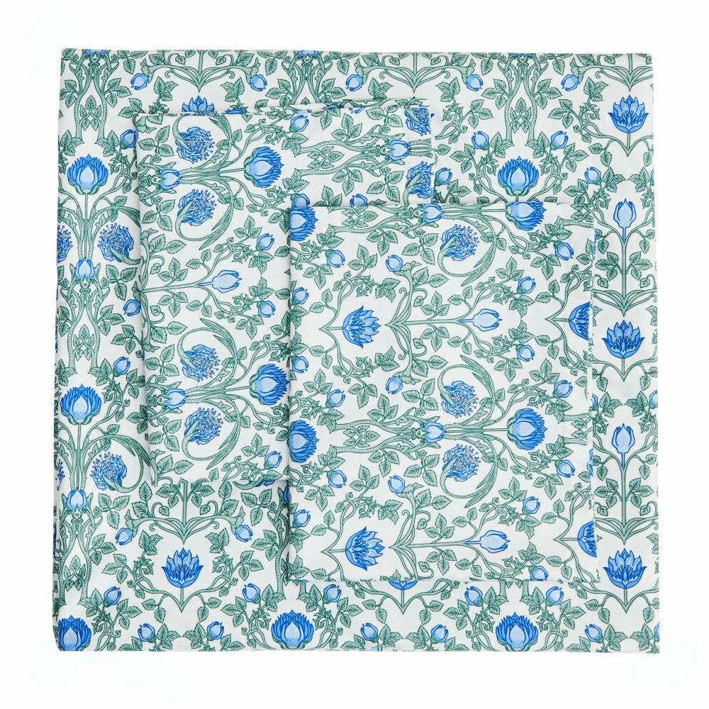 Arts & Crafts Floral Printed Duvet Set | Plow & Hearth