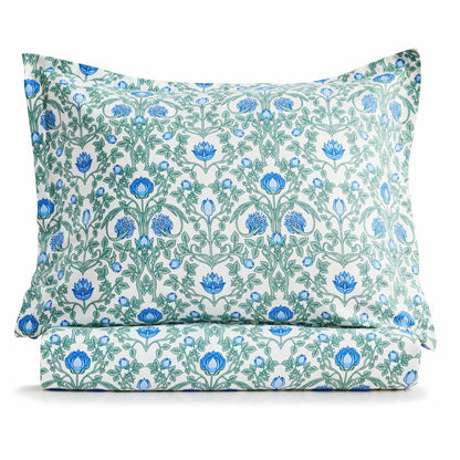 Arts & Crafts Floral Printed Duvet Set | Plow & Hearth