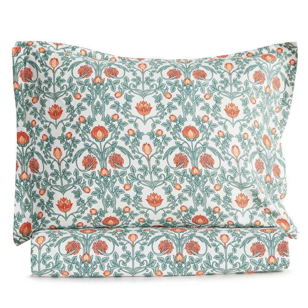 Arts & Crafts Floral Printed Duvet Set | Plow & Hearth