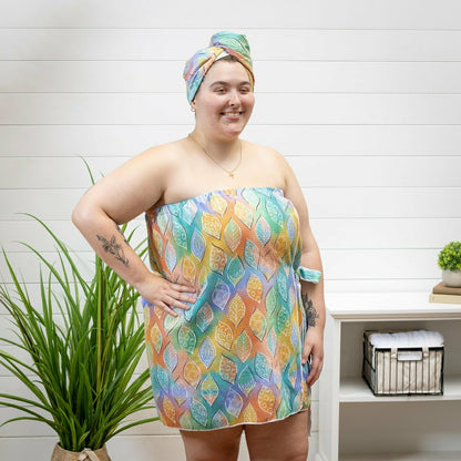 Whimsy Nature Quick Dry Body Wrap | Plow & Hearth