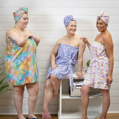 Whimsy Nature Quick Dry Body Wrap | Plow & Hearth