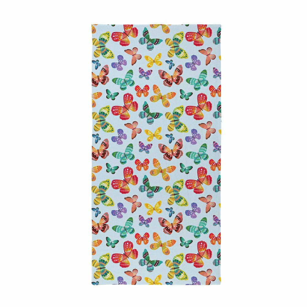 Butterfly Toile Quick Dry Towel and Matching Carrying Case, 60" x 30" | Plow & Hearth