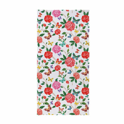 Butterfly Toile Quick Dry Towel and Matching Carrying Case, 60" x 30" | Plow & Hearth