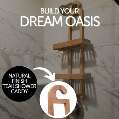 Newport Natural Shower Caddy | Plow & Hearth