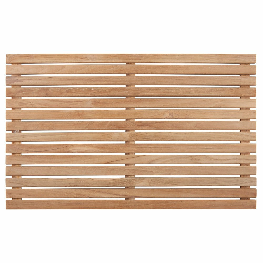 Bel Air Indoor/Outdoor Teak Bath Mat | Plow & Hearth