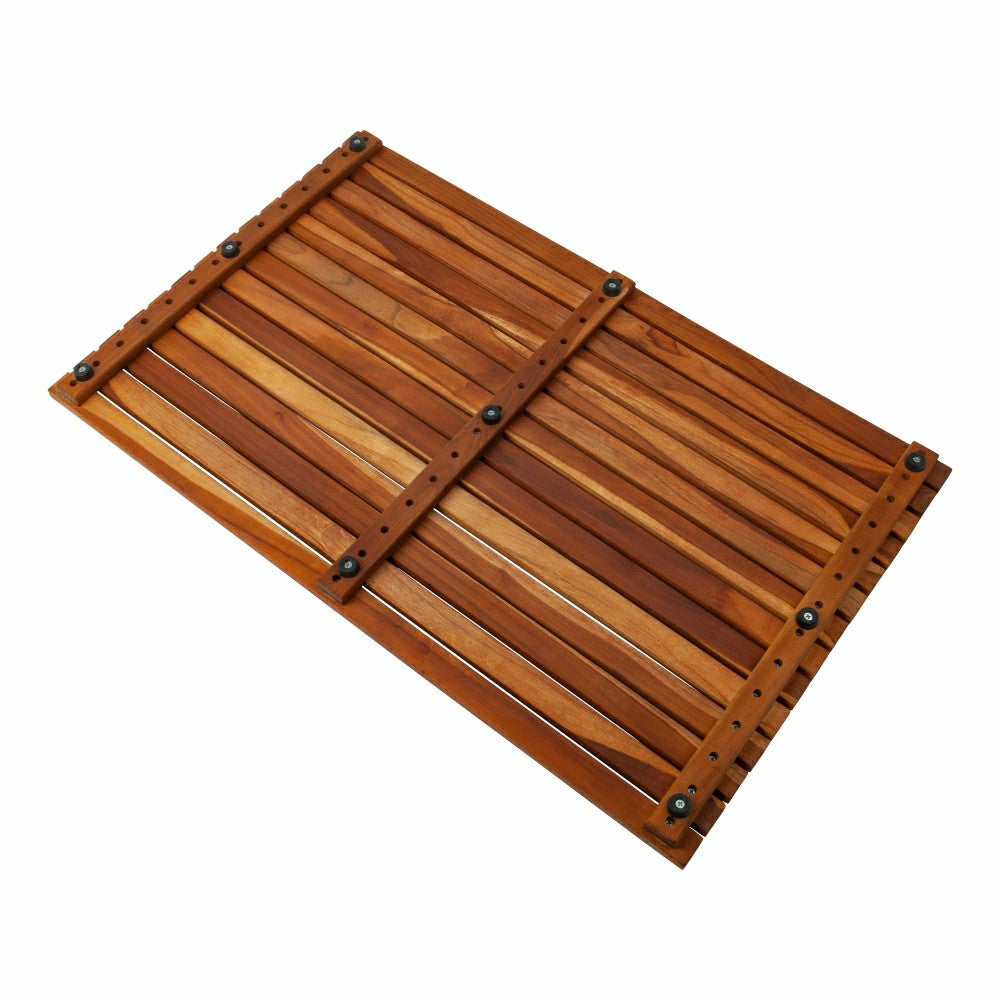 Bel Air Indoor/Outdoor Teak Bath Mat | Plow & Hearth