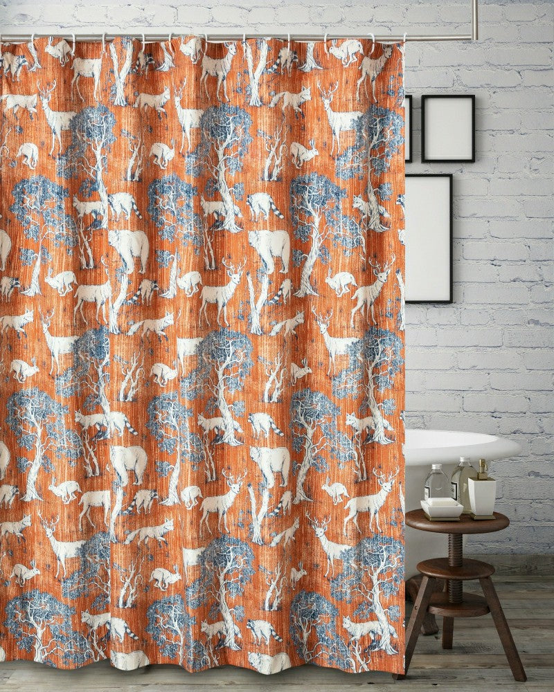 Menagerie Shower Curtain | Plow & Hearth