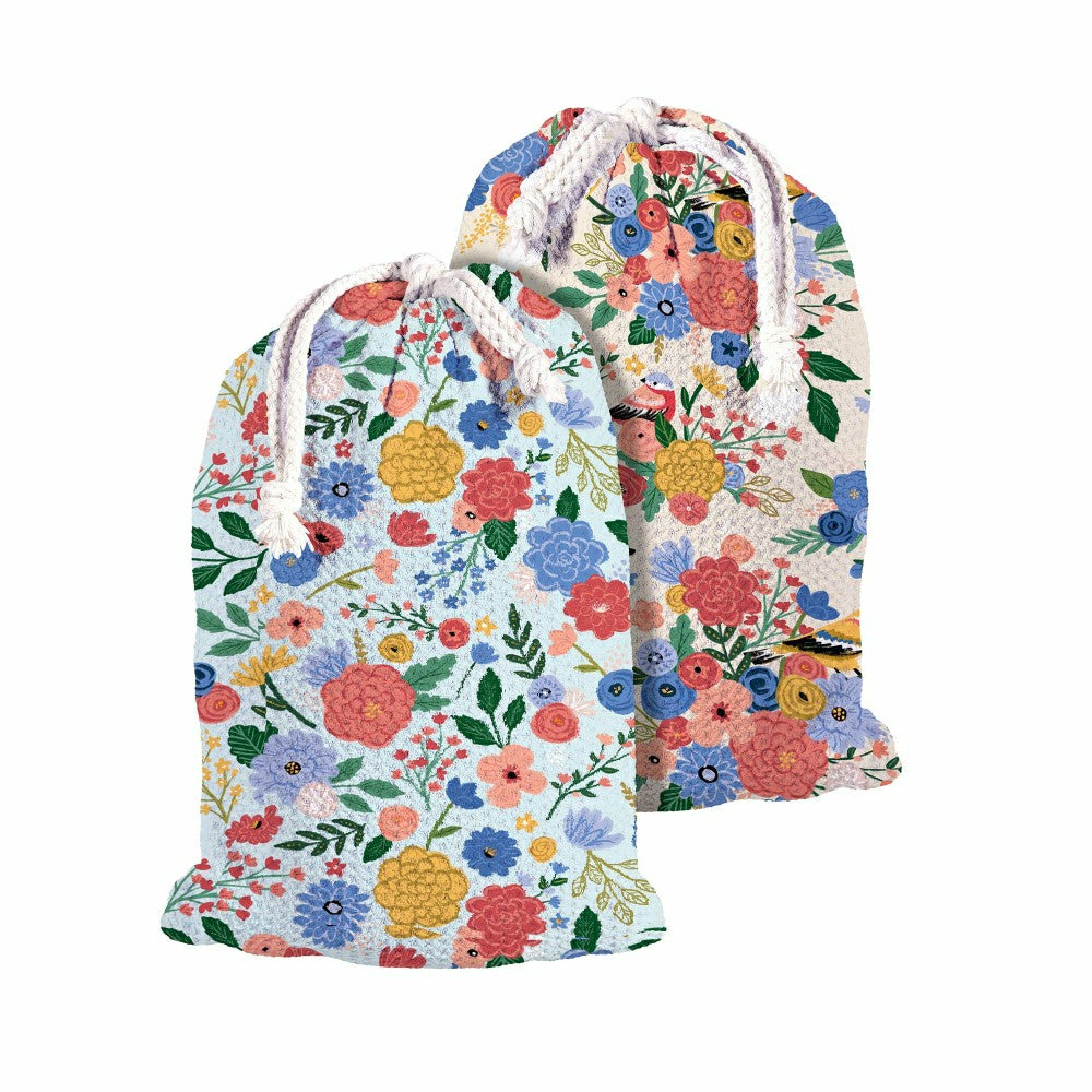 Bursting Blossoms Quick Dry Towel and Matching Carrying Case, 60" x 30 | Plow & Hearth