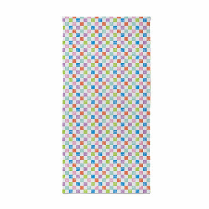 Stripes and Checkers Quick Dry Towel and Matching Carrying Case, 60" x | Plow & Hearth
