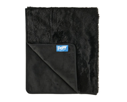 PupProtector™ Short Fur Waterproof Throw Blanket - Midnight Black | Plow & Hearth
