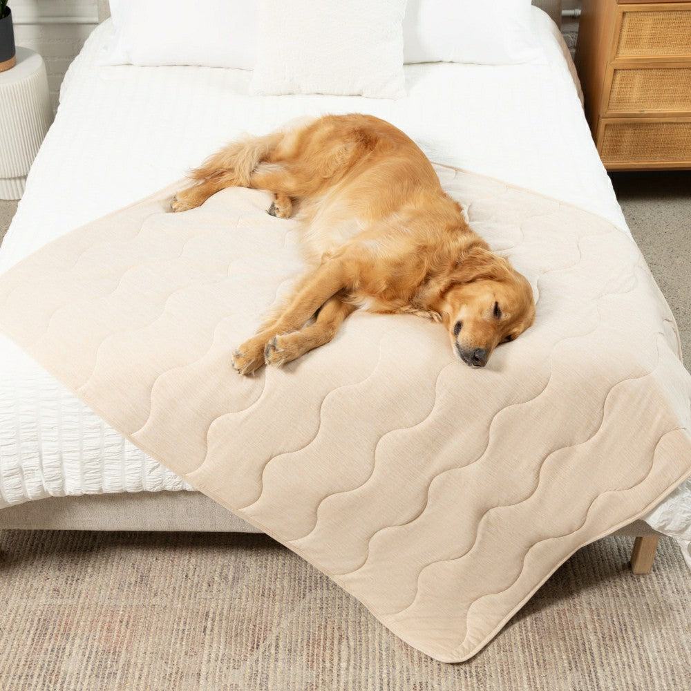 PupChill™ Cooling Waterproof Blanket - Arctic Sand | Plow & Hearth