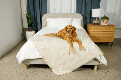 PupChill™ Cooling Waterproof Blanket - Arctic Sand | Plow & Hearth