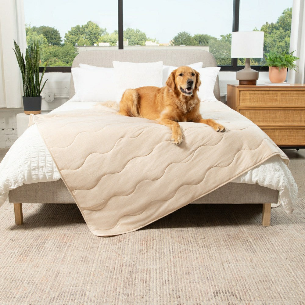 PupChill™ Cooling Waterproof Blanket - Arctic Sand | Plow & Hearth