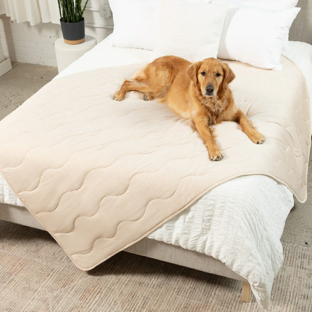 PupChill™ Cooling Waterproof Blanket - Arctic Sand | Plow & Hearth