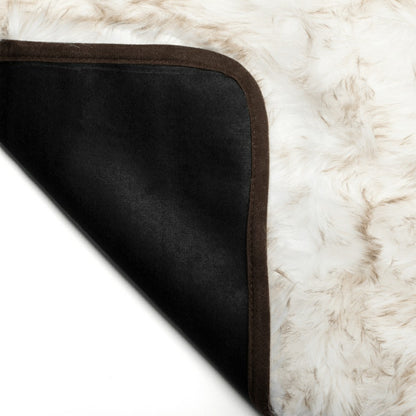 PupProtector™ Waterproof Bed Runner - White with Brown Accents | Plow & Hearth