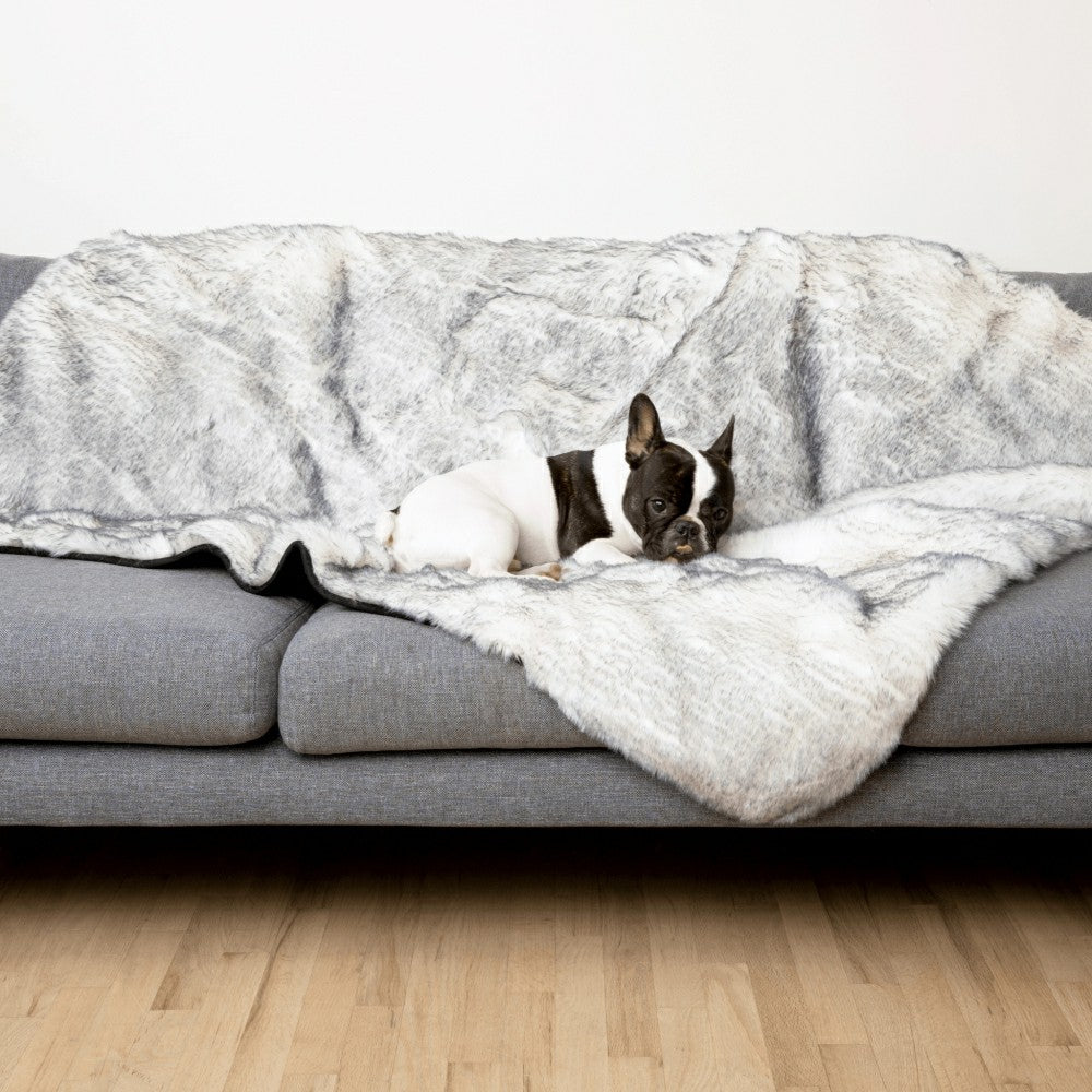PupProtector™ Luxe Waterproof Faux Fur Blanket | Plow & Hearth