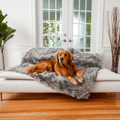 PupProtector™ Waterproof Throw Blanket - Charcoal Grey | Plow & Hearth