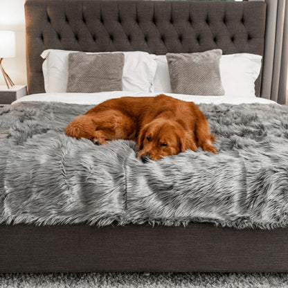 PupProtector™ Waterproof Throw Blanket - Charcoal Grey | Plow & Hearth
