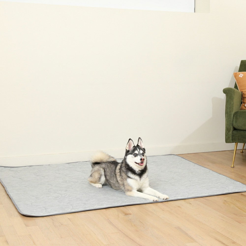 PupChill™ Cooling Waterproof Blanket - Arctic Grey | Plow & Hearth