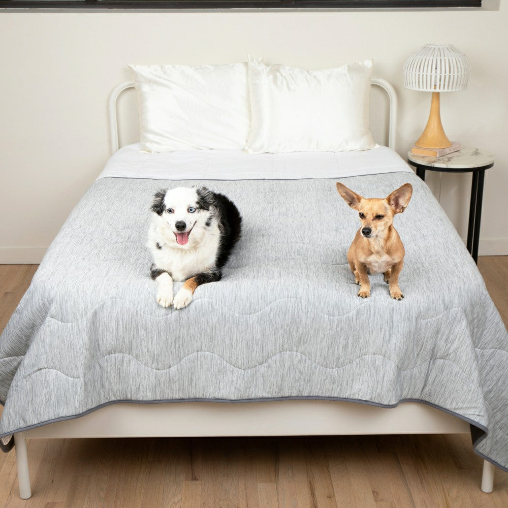 PupChill™ Cooling Waterproof Blanket - Arctic Grey | Plow & Hearth