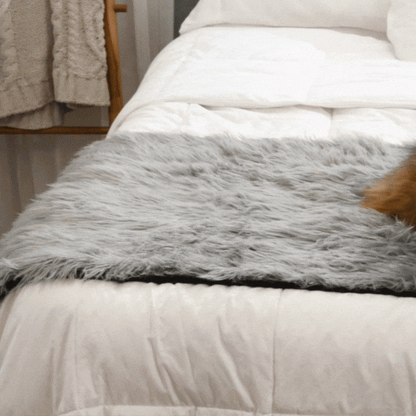 PupProtector™ Waterproof Bed Runner - Charcoal Grey | Plow & Hearth