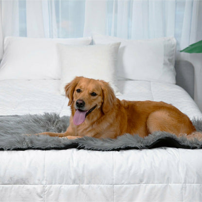 PupProtector™ Waterproof Bed Runner - Charcoal Grey | Plow & Hearth