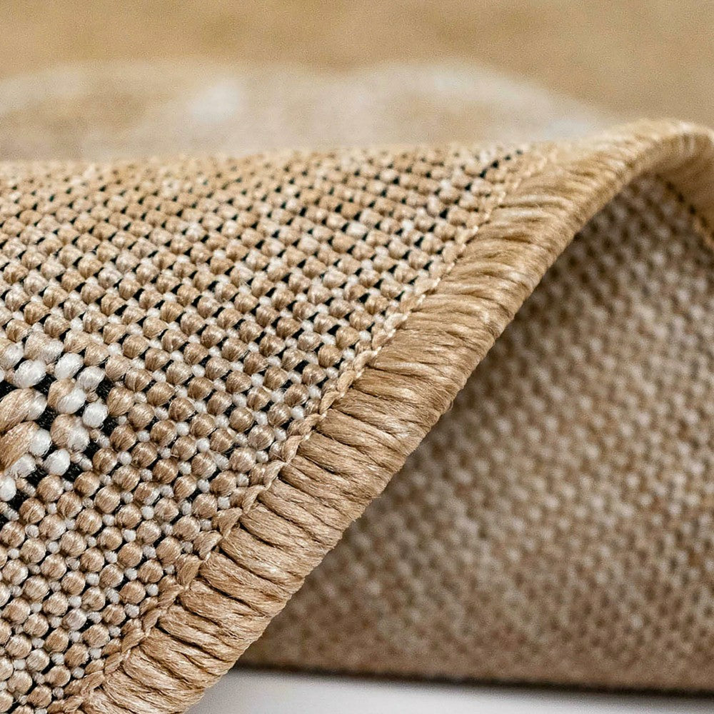 Indoor/Outdoor Textured Shells Polypropylene Runner, 23" x 7'6" | Plow & Hearth