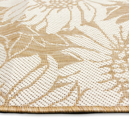 Indoor/Outdoor Sunflower Rug, 23" x 7'6" Runner | Plow & Hearth