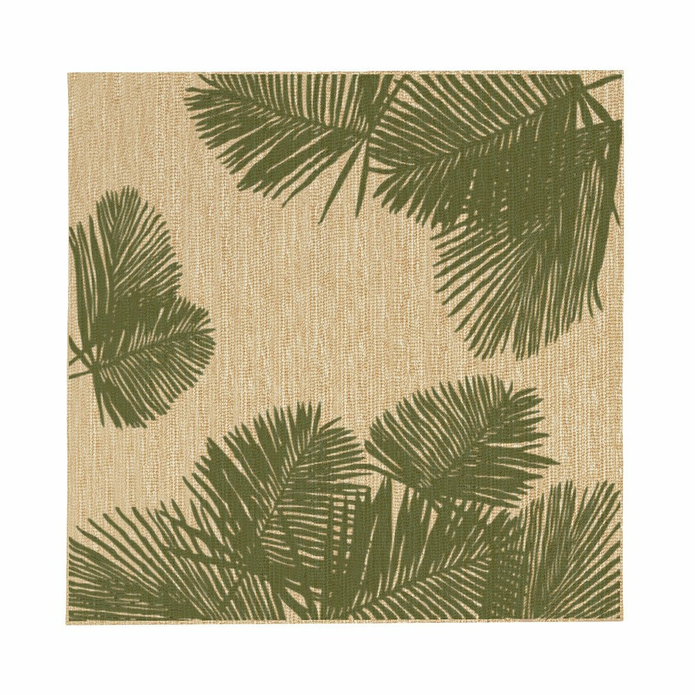 Indoor/Outdoor Textured Palms Polypropylene, 23" x 7'6" Runner | Plow & Hearth