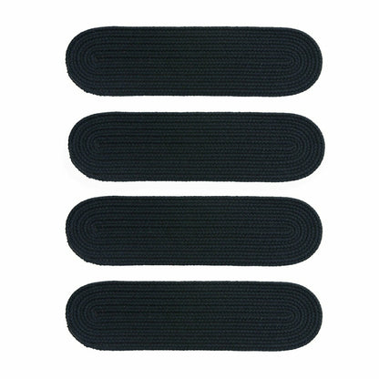 Blue Ridge Wool Oval Braided Stair Treads, Set of 4 | Plow & Hearth