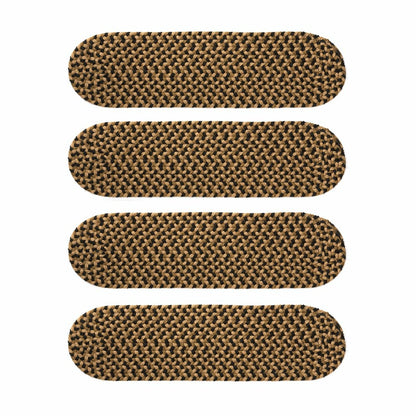 Indoor/Outdoor Braided Polypro Roanoke Stair Treads, Set of 4 | Plow & Hearth