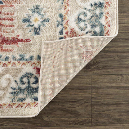 Bindi Blue & Rose Area Rug | Plow & Hearth
