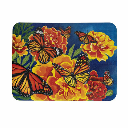 Mariposa Melody Fabric Dish Drying Mat, 20" x 15" | Plow & Hearth