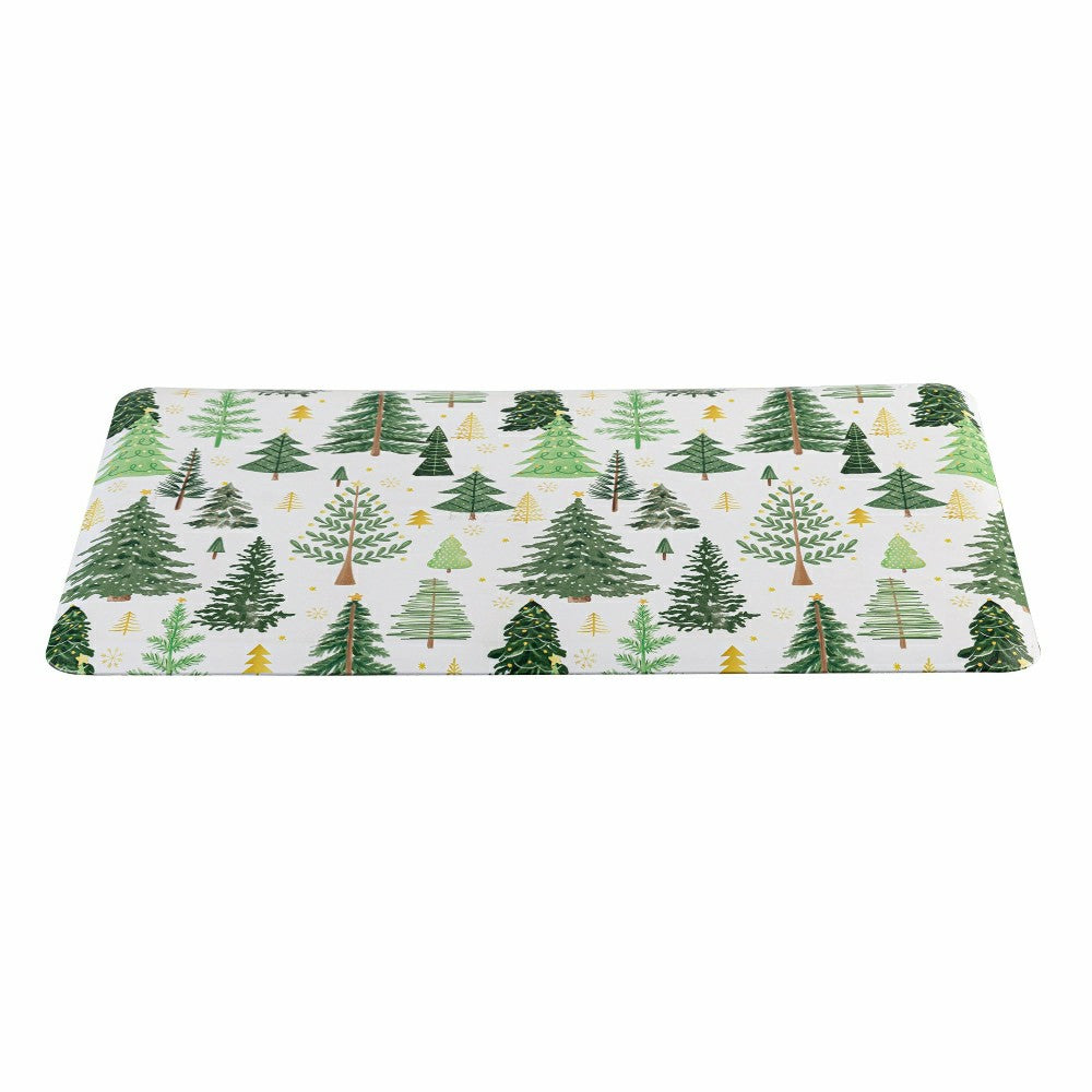 Shades of Green Kitchen Mat Anti-Fatigue Mats, 30" x 18" | Plow & Hearth