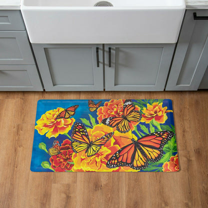 Mariposa Melody Anti-Fatigue Mat, 30" x 18" | Plow & Hearth