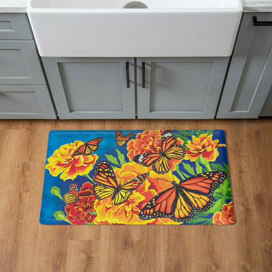 Mariposa Melody Anti-Fatigue Mat, 30" x 18" | Plow & Hearth