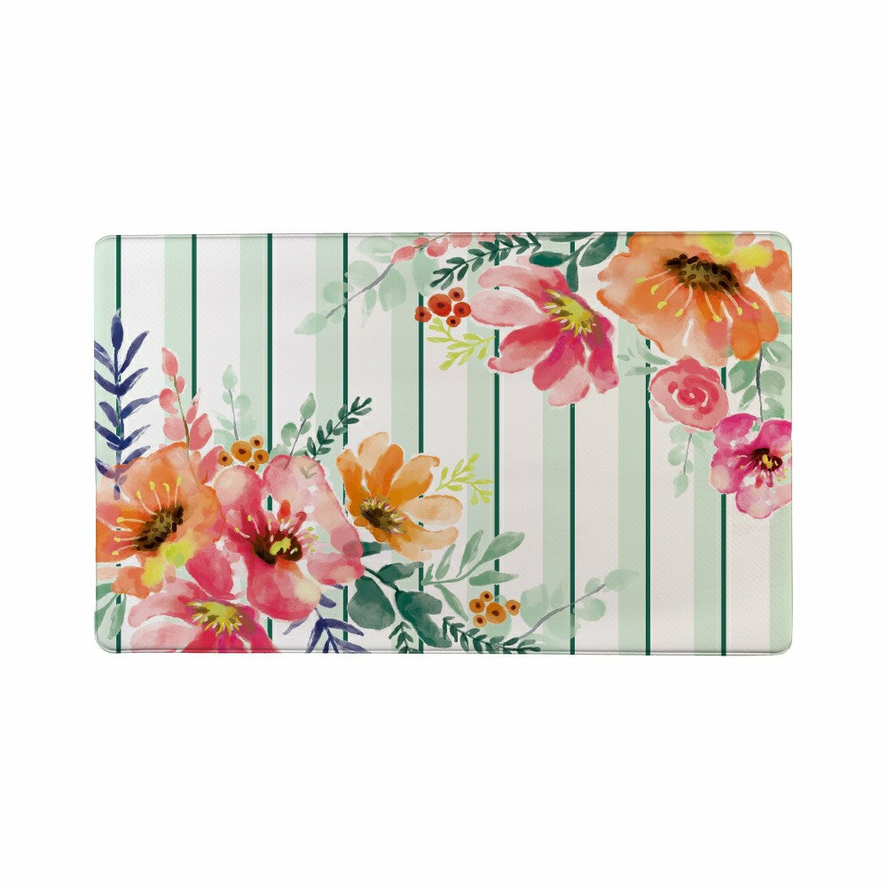 EG Studio Home Coordinates Floral Anti-Fatigue Mat 30"x18" | Plow & Hearth