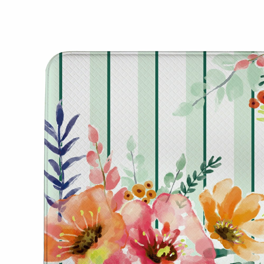 EG Studio Home Coordinates Floral Anti-Fatigue Mat 30"x18" | Plow & Hearth