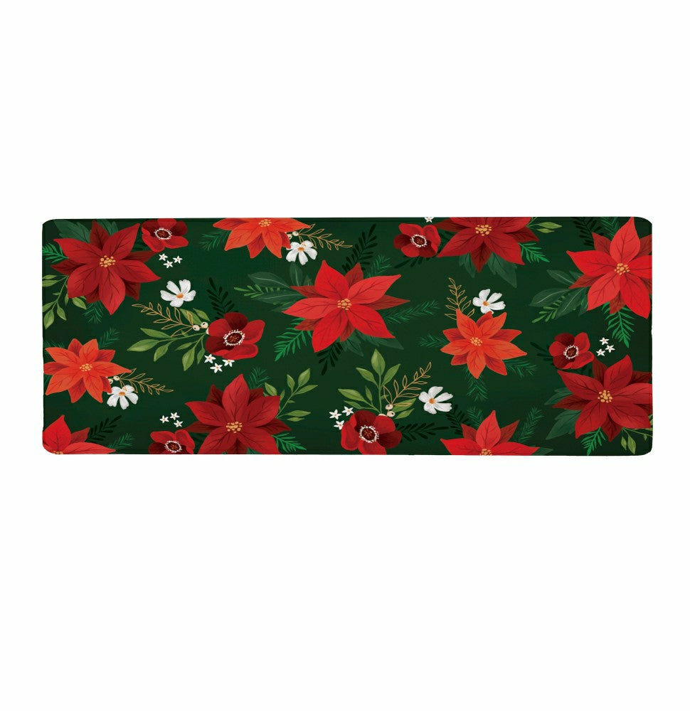Anti-Fatigue Mat, Flower with Leaf, 40"x20" | Plow & Hearth